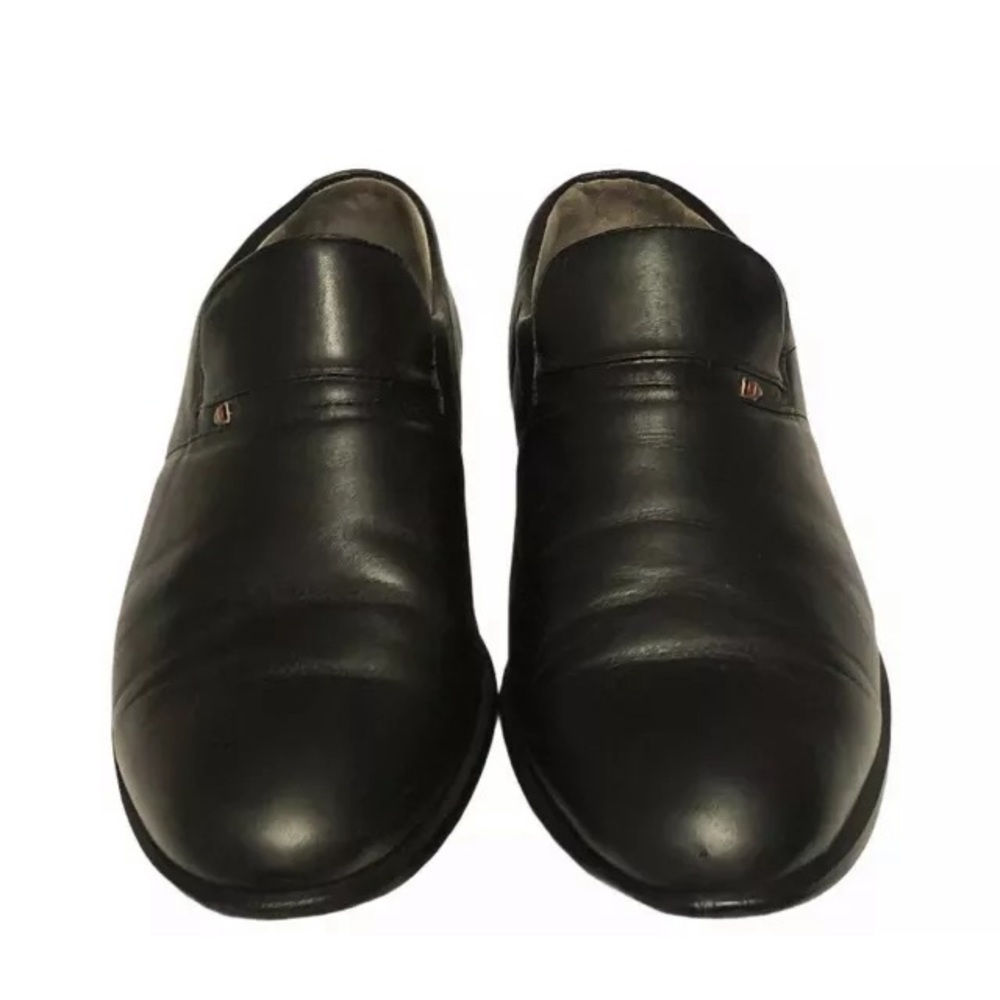 Men's classic social leather shoes size 11.5 - Picture 5 of 10